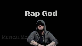 Eminem Rap God Lyrics  Fast Part  Fastest Rap [upl. by Enenaj]