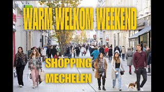 Shopping Belgium  Warm Welkom Weekend Mechelen [upl. by Anibur]