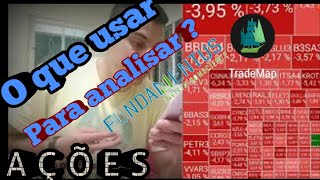 O que usar para Analisar Empresas   TradeMap  Fundamentus  Análise Fundamentalista [upl. by Hares226]