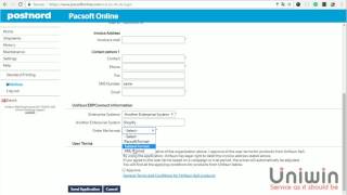 Unifaun Orderkoppling XML Posting  Pacsoft Online [upl. by Drue133]