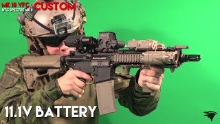 Review  Mk18 VFC Custom BTC Spectre MK II  Raven Airsoft  AirsoftItalia [upl. by Marte951]