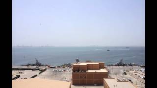 Time Lapse Video of PC ships arriving to Bahrain  Pt 2 of 2 [upl. by Evod]