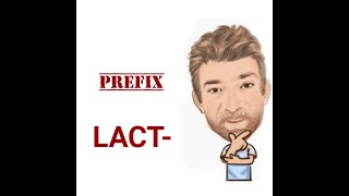 Lact  or Lacto Prefix 89 Origin  English Tutor Nick P [upl. by Gibe]