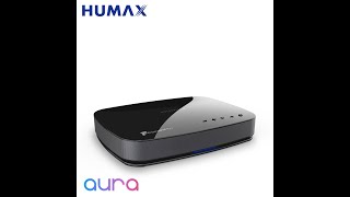 Humax FVPAURA4KGTR1TB 1TB 1000GB 4K Freeview Play Android TV Recorder UNBOXING [upl. by Vanden100]