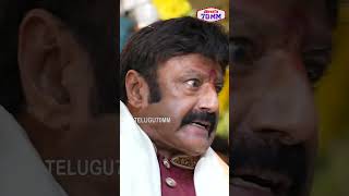 Nandamuri Balakrishna Roars with a Dialogue at Akhanda2  Thaandavam Pooja Ceremony shorts [upl. by Nahsab]