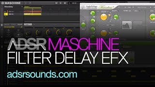 Maschine 2  Filter Delay Effects Chains with Fabfilter Timeless 2  How to Tutorial [upl. by Niret]