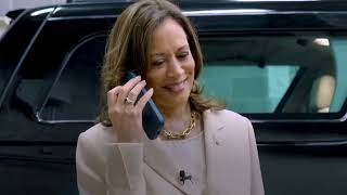 Parody  Barack Obama calls Kamala Harris  MIRROR [upl. by Adama]