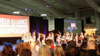 Woodlands Elite Generals Finals Cheer Alliance [upl. by Ahrat]