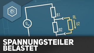 Der belastete Spannungsteiler  Elektrotechnik [upl. by Marlin806]