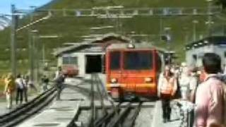 Switzerland train movie part 5 1 Jungfrau Bahn [upl. by Aryam]