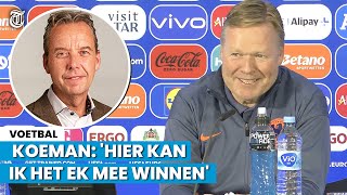 Koeman grapt naar Driessen Dit houdt je wel bezig hè [upl. by Yrruc]