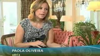 Jornal Hoje  Renata Capucci entrevista Paola Oliveira no quadro quotJH entrevistaquot [upl. by Kcyred224]