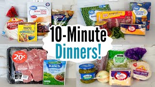 10 MINUTE DINNERS  5 Tasty amp QUICK Recipes  Best Home Cooked Meals Made EASY  Julia Pacheco [upl. by Calia306]