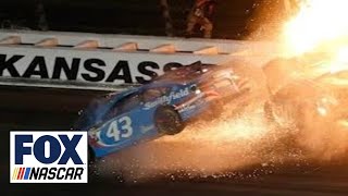 Aric Almirola looks back at how his horrific wreck changed the course of his career  NASCAR RACEDAY [upl. by Brigham307]