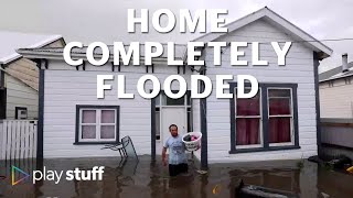 Westport flood Evacuee returns to unliveable home  Stuffconz [upl. by Gnel]