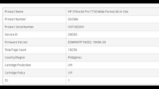 HP OfficeJet 7740 back to back UPGRADE  DOWNGRADE [upl. by Marley]