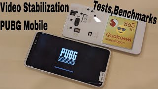 Qualcomm Snapdragon 865 Performance Benchmarks PUBG Mobile Gaming  Video Stabilization More [upl. by Kelwen]