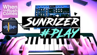 BeepStreet Sunrizer Synthesizer  Play sounds demo [upl. by Jovi]