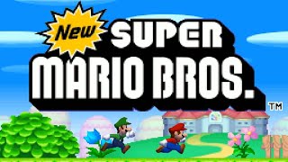 New Super Mario Bros DS  Complete Walkthrough [upl. by Reifel]