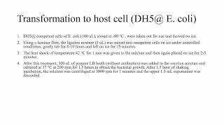 Infusion cloning [upl. by Lunneta]