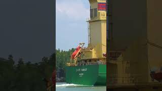 CAPE FAWLEY ship containership shipspotting cargoship [upl. by Ashbey798]