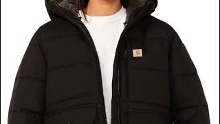 Carhartt Womens Montana Relaxed Fit Insulated Jacket Unboxing  Review [upl. by Yenruogis]