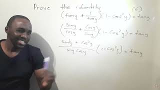 Grade 12 Trigonometry Proving Trigonometry Identities Suuitable For Grade 11 [upl. by Hyatt]