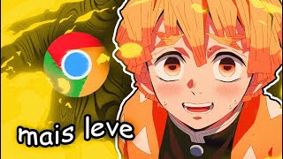 🚀como deixar o Google Chrome 100 mais RÁPIDO e LEVE sem TRAVAR 2022 [upl. by Antipus]