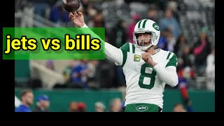 jets vs bills ray davis stats monday night football tonight allen lazard stats tyler conklin ty john [upl. by Dressel]