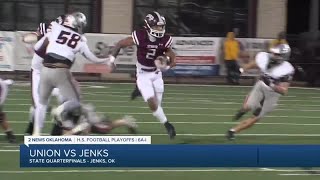 Jenks vs Union Highlights [upl. by Zurkow294]