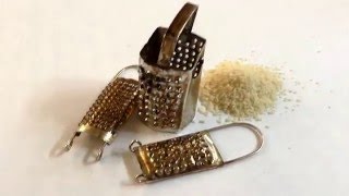 RALLADOR DE PAN EN MINIATURA  MINIATURE BREAD GRATER [upl. by Grand]