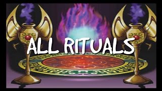 Yugioh Forbidden Memories All Rituals HD  Subtitles [upl. by Vinny]