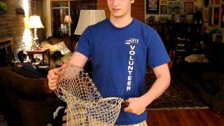 Handy Pak Net Co EZ Folding Fishing Net  How To Fold the dang thing [upl. by Alaaj424]