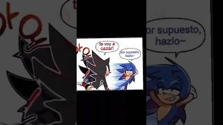 Shadow va a cazar a sonic 😏🖤♥️💙🙈 sonadow parati viralvideo sonic shadow shadowsonic [upl. by Acilegna]