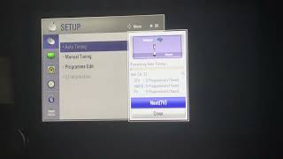 How to retune an LG TV 2012 Model Year [upl. by Eceinwahs502]