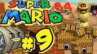 SUPER MARIO 64  09 ⭐ Kurs 8 Wobiwaba Wüste [upl. by Ahseihs346]