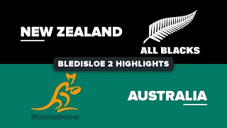 Bledisloe Cup 2023  New Zealand v Australia  Game 2 Highlights [upl. by Etram465]