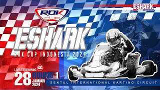 📡 Live Streaming  Round 1  ESHARK ROK CUP INDONESIA 2024  Sentul International Karting Circuit [upl. by Delainey82]