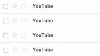 Como dejar de recibir correos de youtube en gmail 2014 [upl. by Ecinnej]