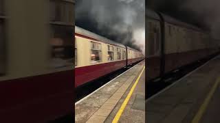 Steam train at Acton Bridge shorts [upl. by Nevah]