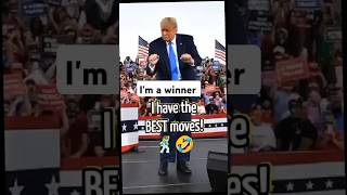 Trump will win you in Dancing stage 🤣🤣🤣 [upl. by Codd]