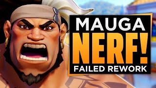 Overwatch 2 HUGE Mauga NERFS  Why the Rework Failed [upl. by Kerr]