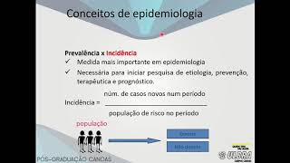 Aula prevalência e incidência risco relativo e absoluto completa [upl. by Ettenoj]