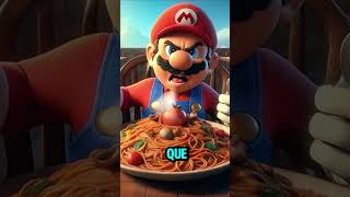 LOS SPAGETIS GIGANTES DE LUIGI🍝 shorts mariobros [upl. by Bortman602]