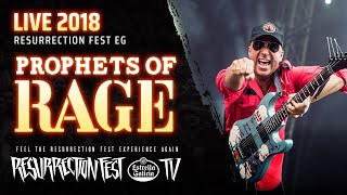 Prophets of Rage  Killing In The Name ft Frank Carter Live at Resurrection Fest EG 2018 [upl. by Llydnek]