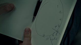 HANNIBAL TVWILL DRAWS A CLOCK FACE [upl. by Ewer]