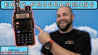 How To Program A Baofeng UV5R Ham Radio [upl. by Elleiad931]