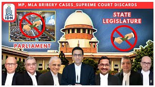 MP MLA Bribery Cases Supreme Court Discards  IDNews [upl. by Amer]