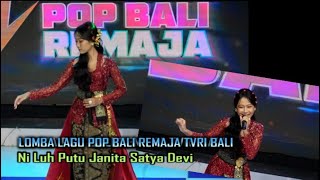 PENAMPILAN JANITA DI LOMBA BINTANG POP BALI REMAJA TVRI BALI BABAK PENYISIHAN III [upl. by Garth]