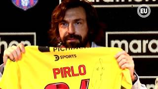 Andrea Pirlo invitado especial de la Noche Amarilla 2019 [upl. by Hannon]